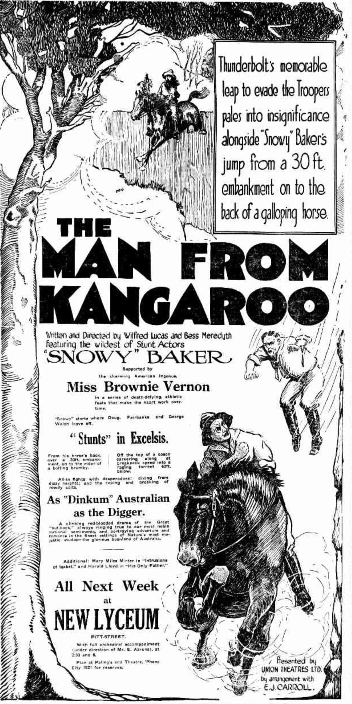 The Man from Kangaroo poster – Cult Cinema