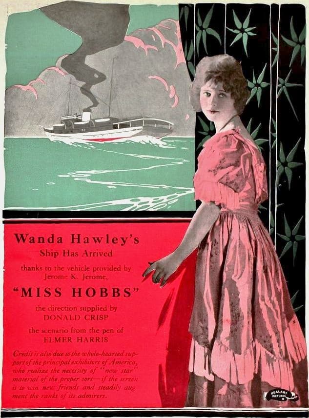 Miss Hobbs (1920) film backdrop