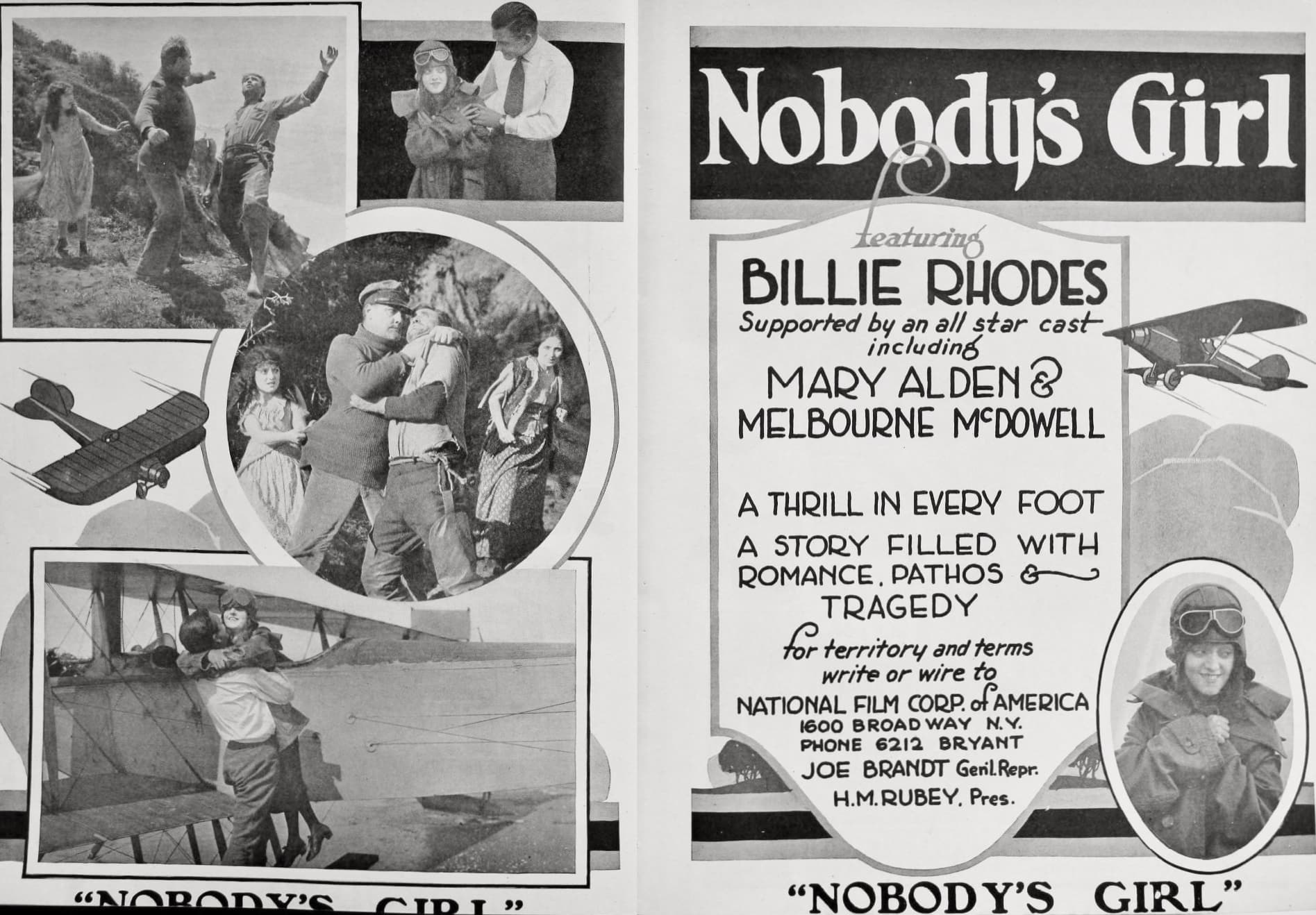 Miss Nobody poster – Cult Cinema