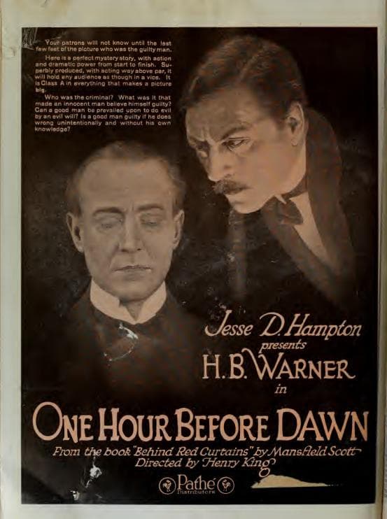 One Hour Before Dawn poster