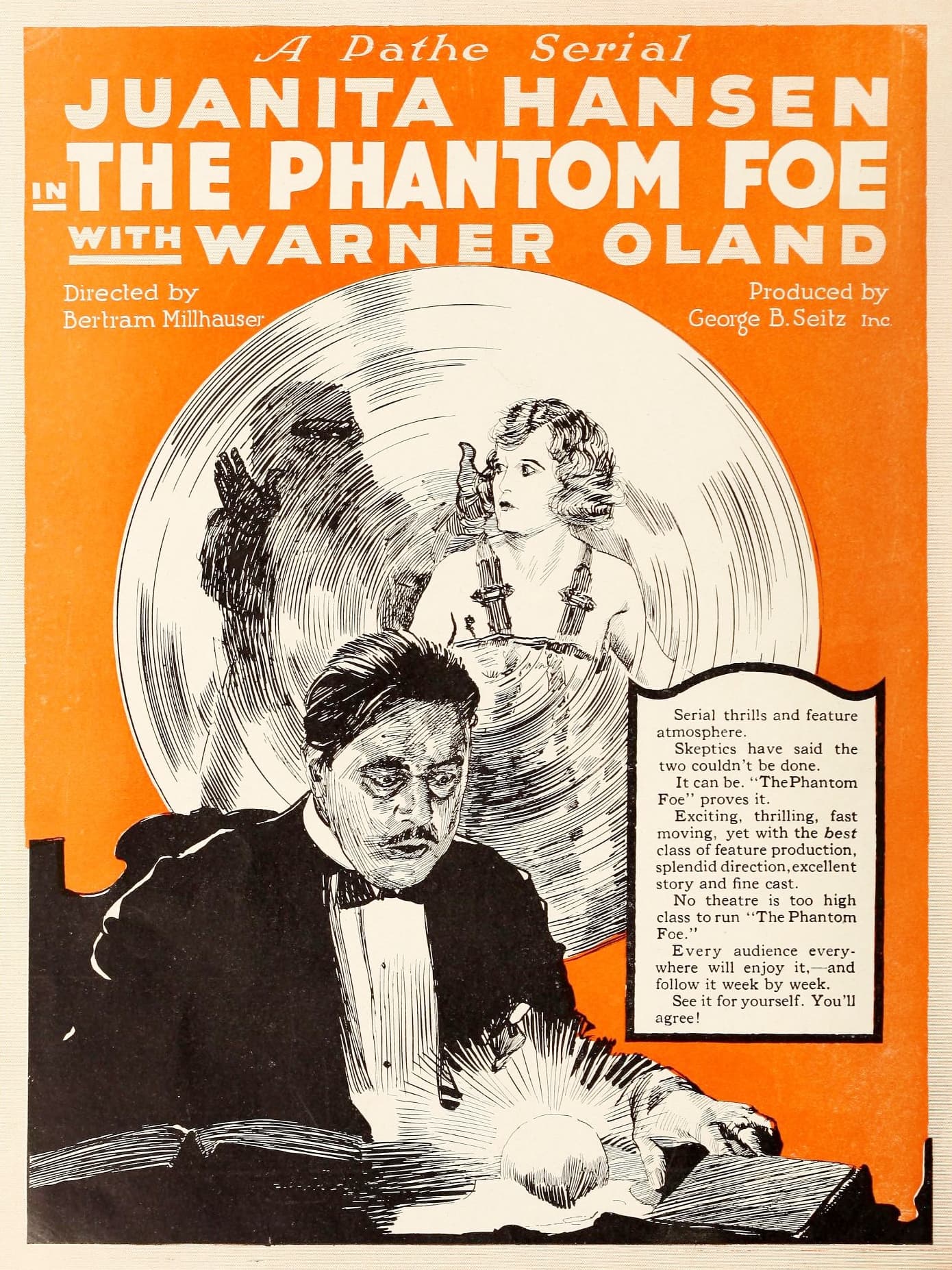 The Phantom Foe poster – Cult Cinema
