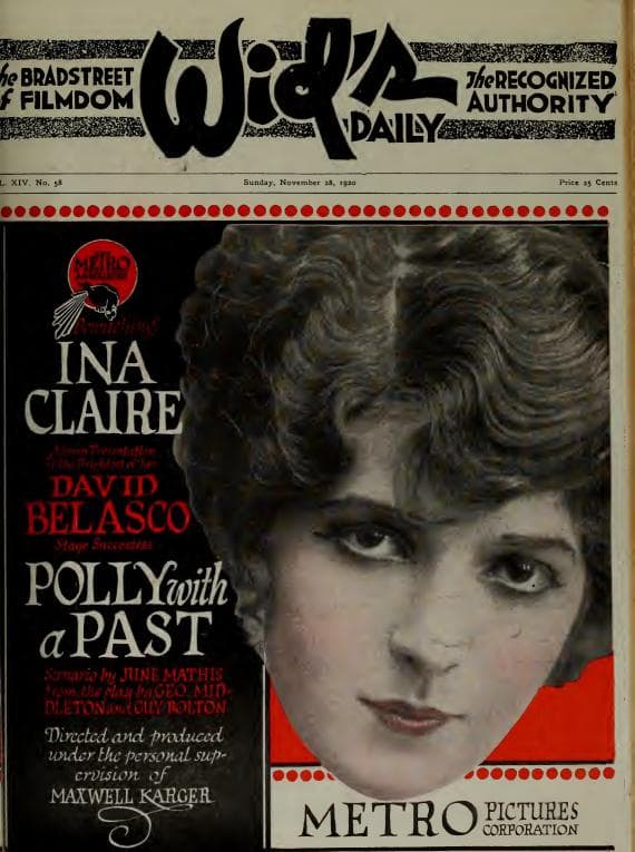 Polly with a Past (1920) film backdrop