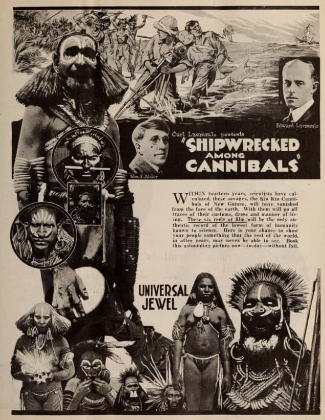 Shipwrecked Among Cannibals (1920) film backdrop