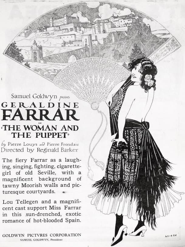 The Woman and the Puppet poster