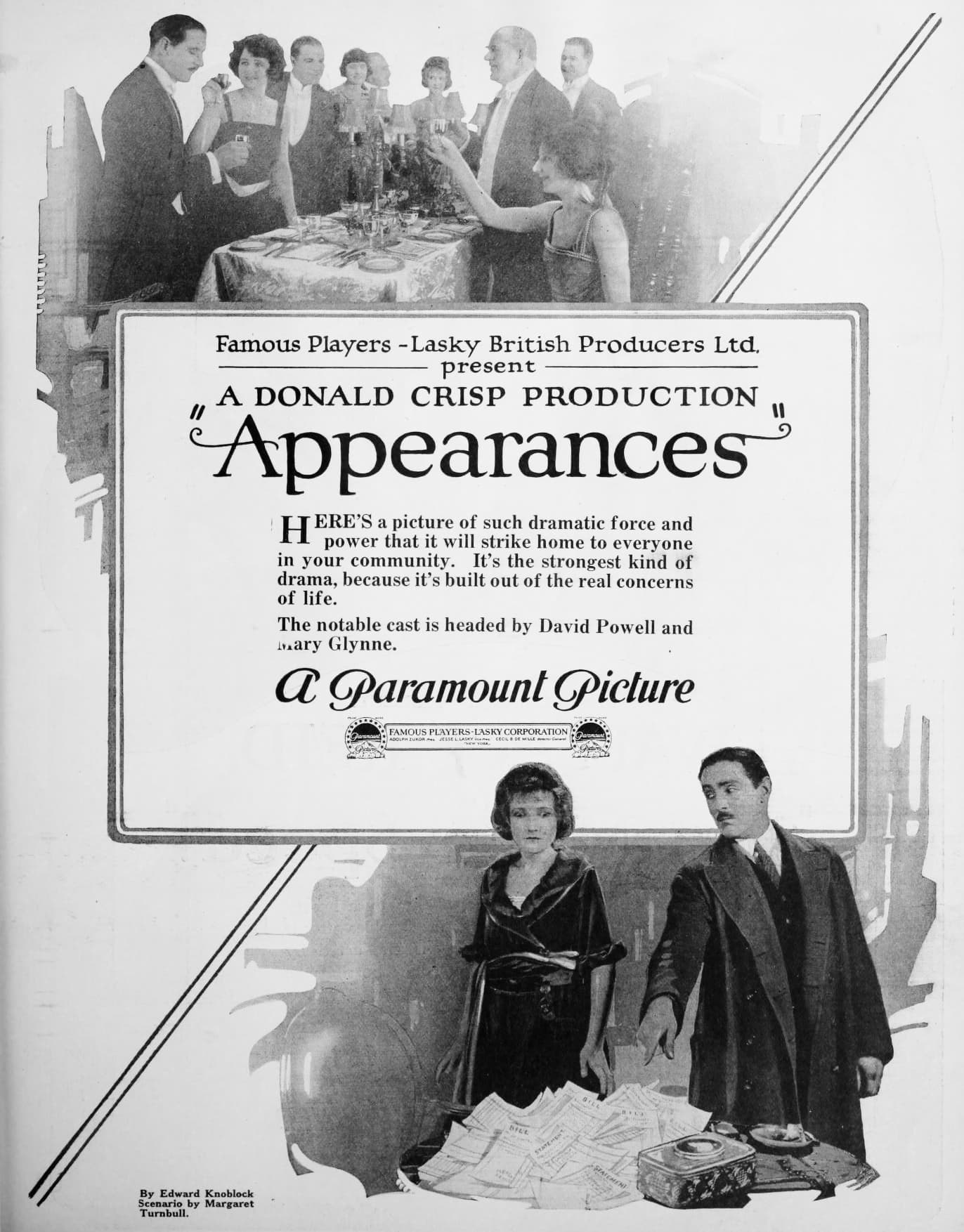 Appearances poster – Cult Cinema