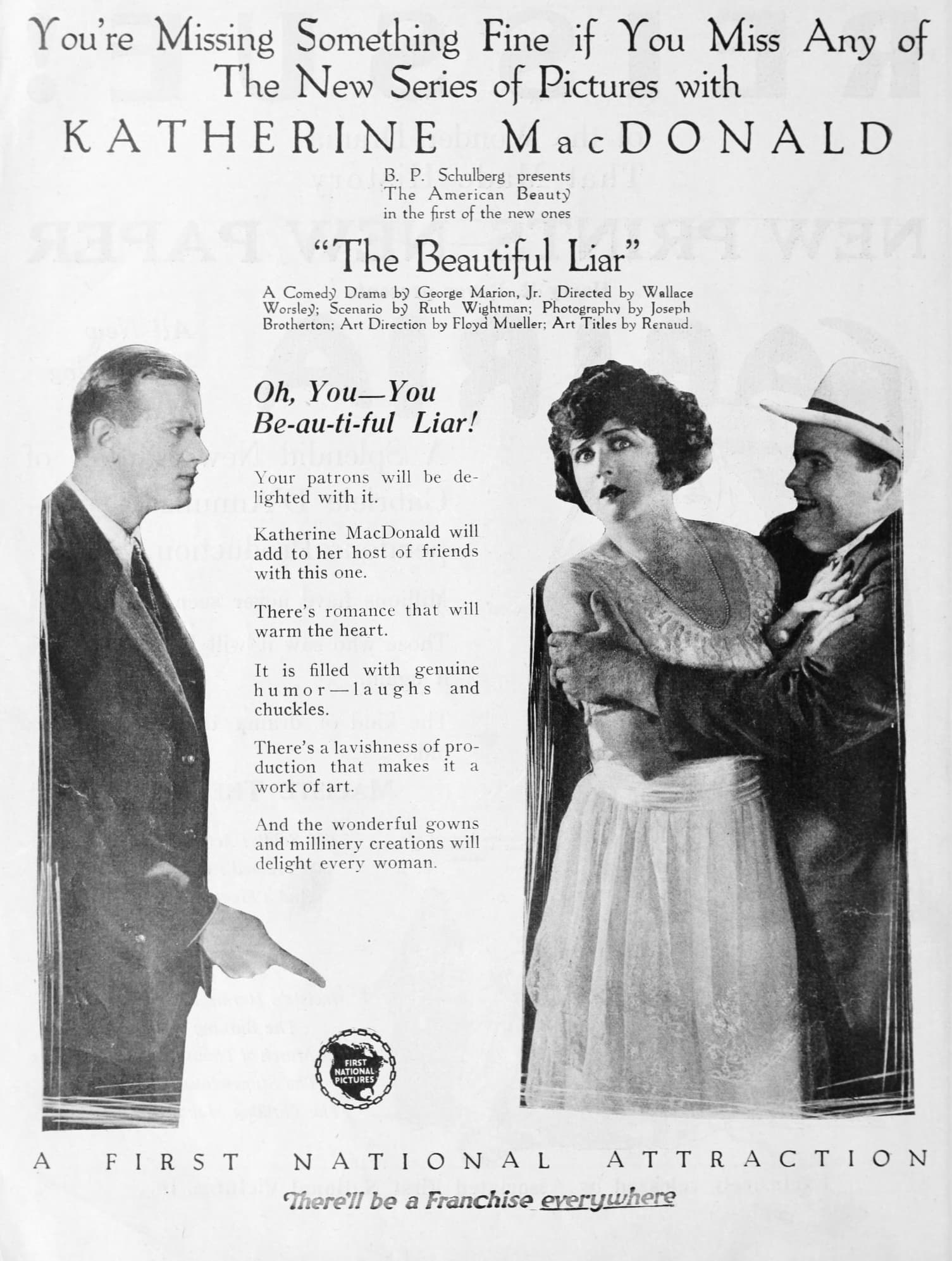 The Beautiful Liar poster