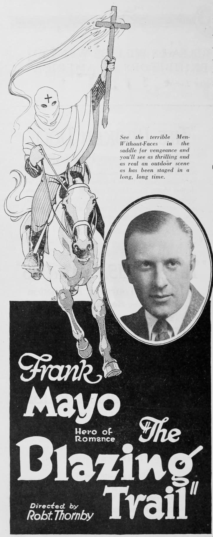 The Blazing Trail poster – Cult Cinema