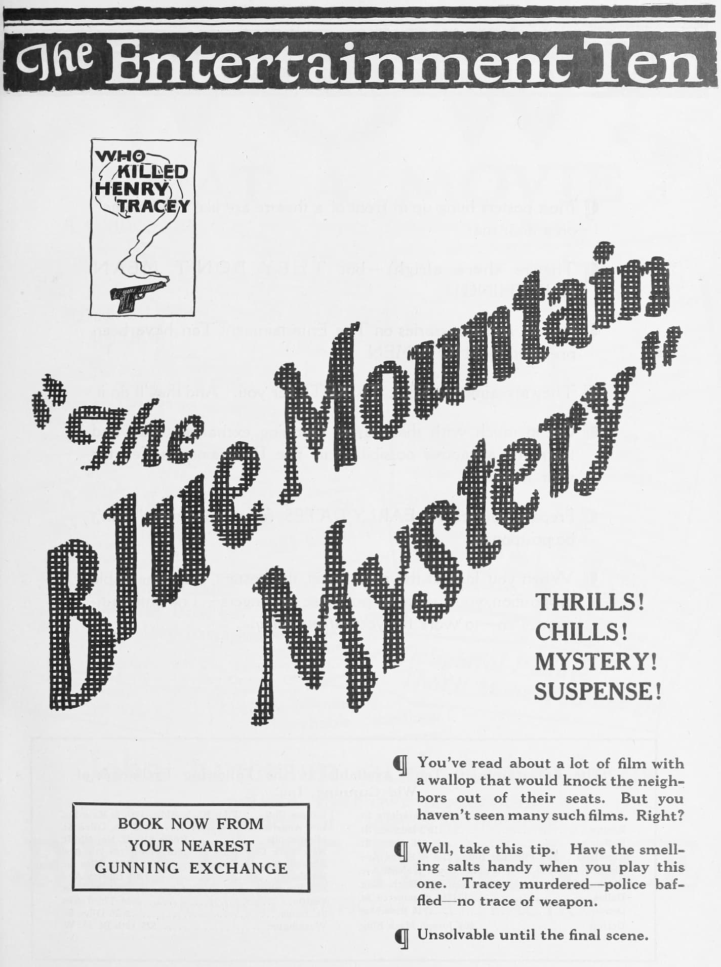The Blue Mountains Mystery poster