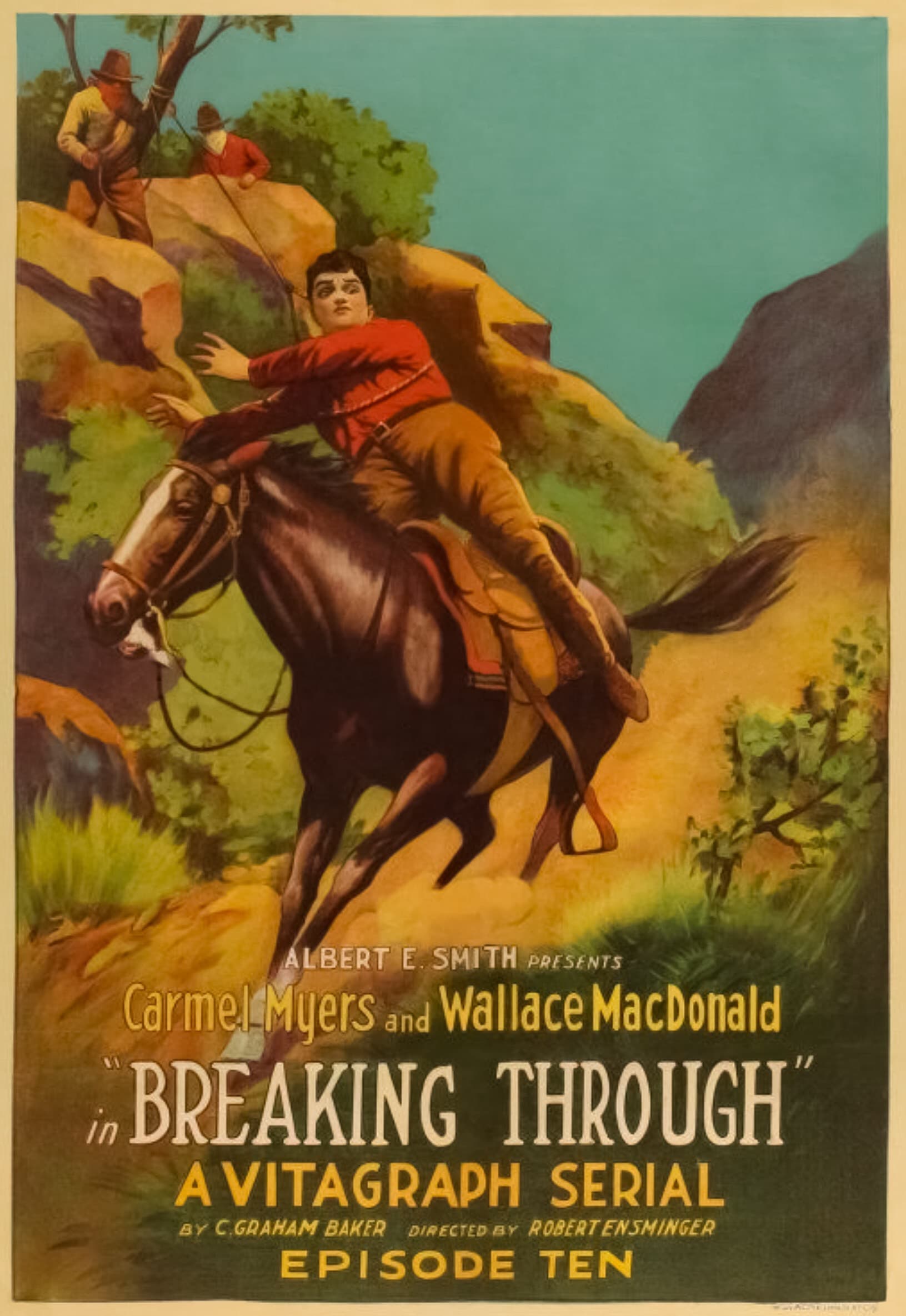 Breaking Through (1921) film backdrop