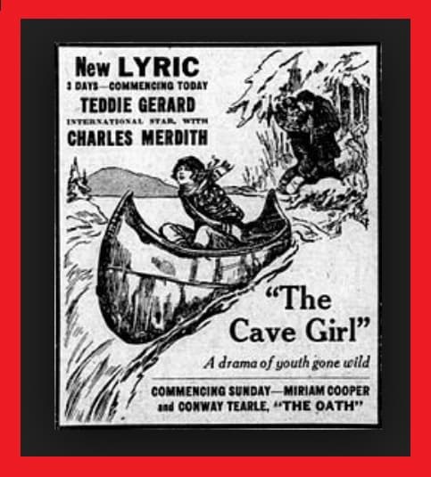 The Cave Girl poster – Cult Cinema