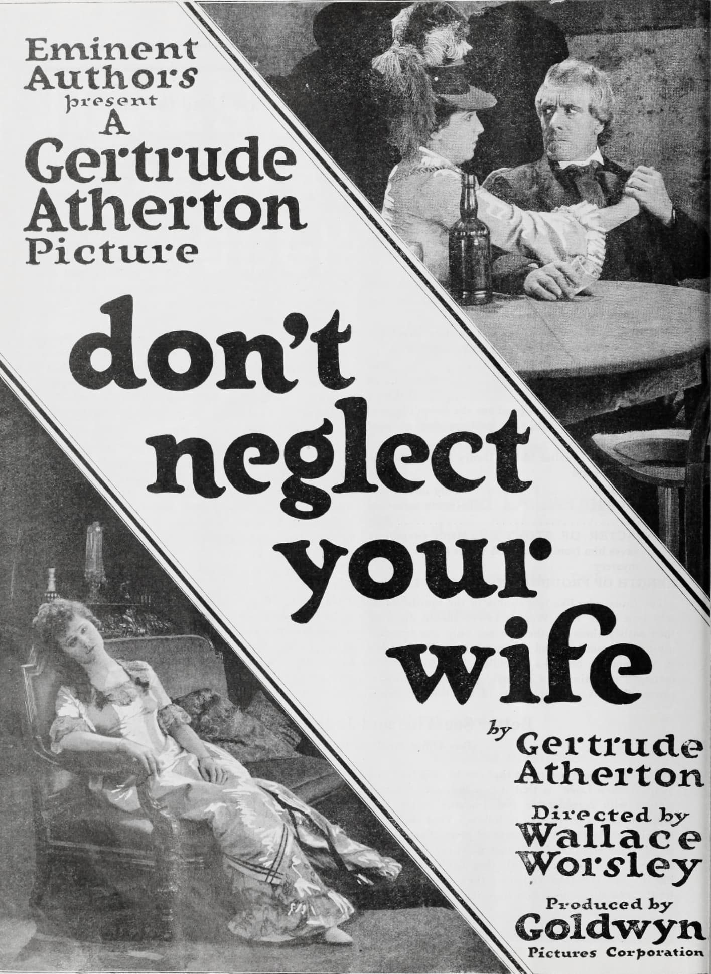 Don't Neglect Your Wife poster – Cult Cinema