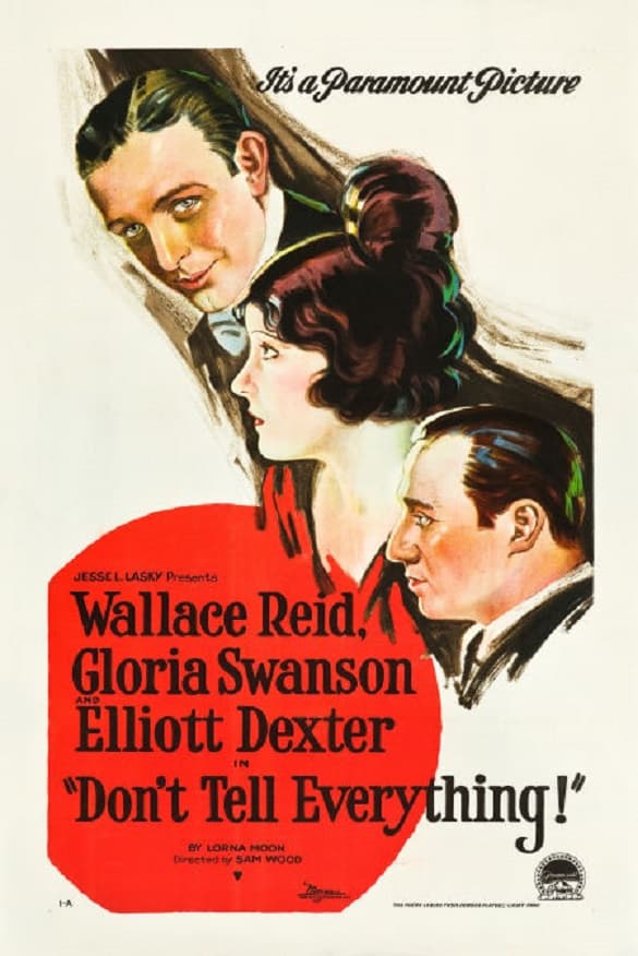 Don't Tell Everything poster – Cult Cinema