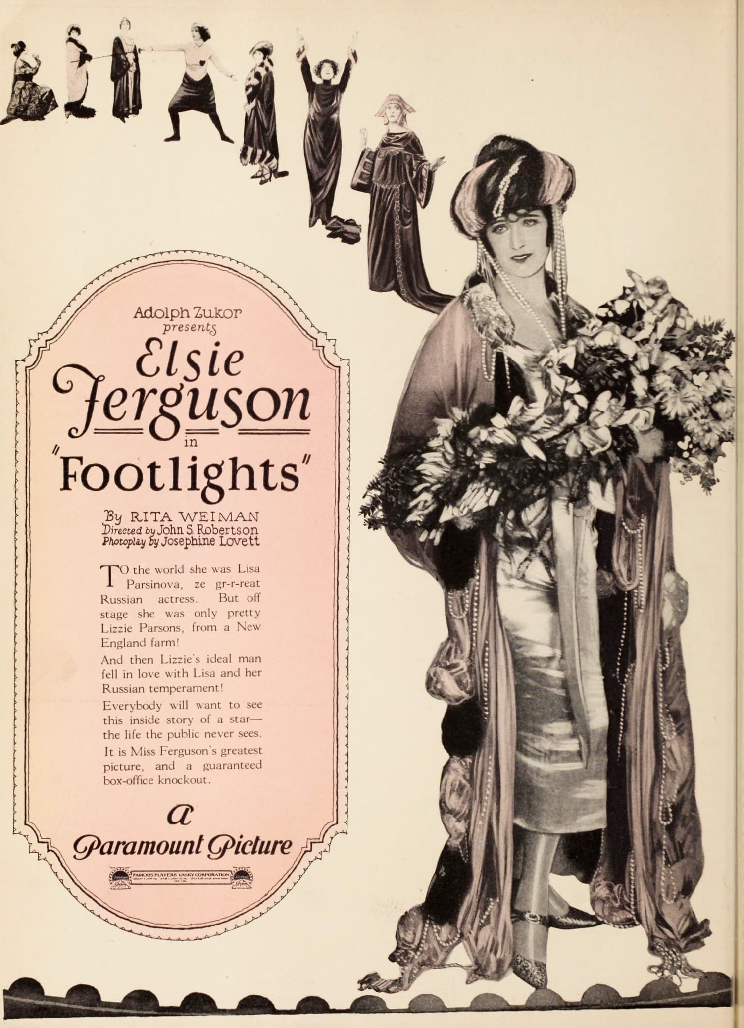 Footlights poster – Cult Cinema