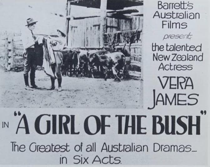 A Girl of the Bush poster – Cult Cinema