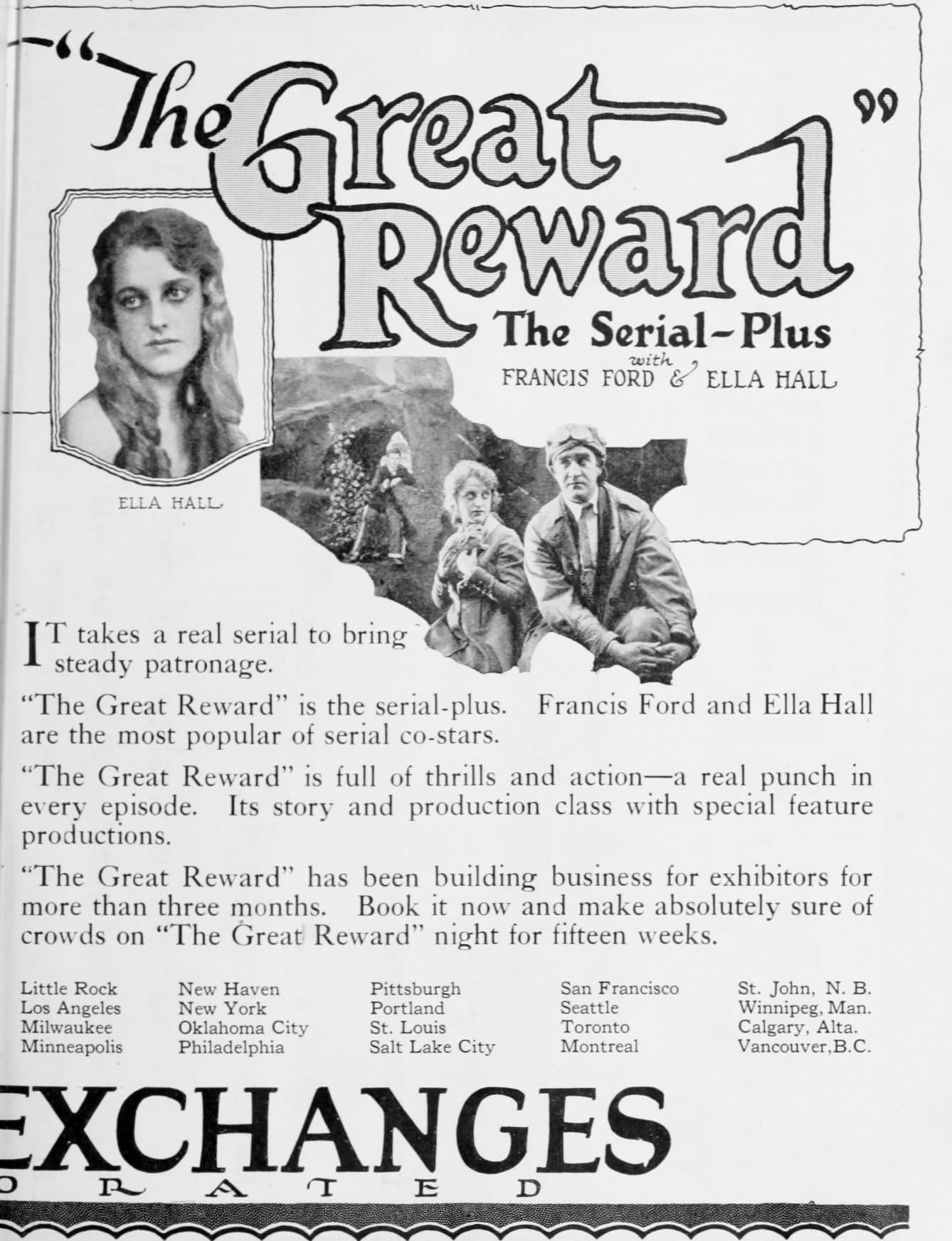 The Great Reward poster