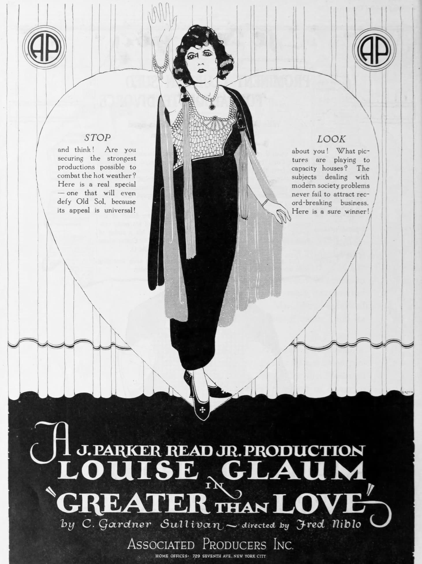 Greater Than Love poster – Cult Cinema