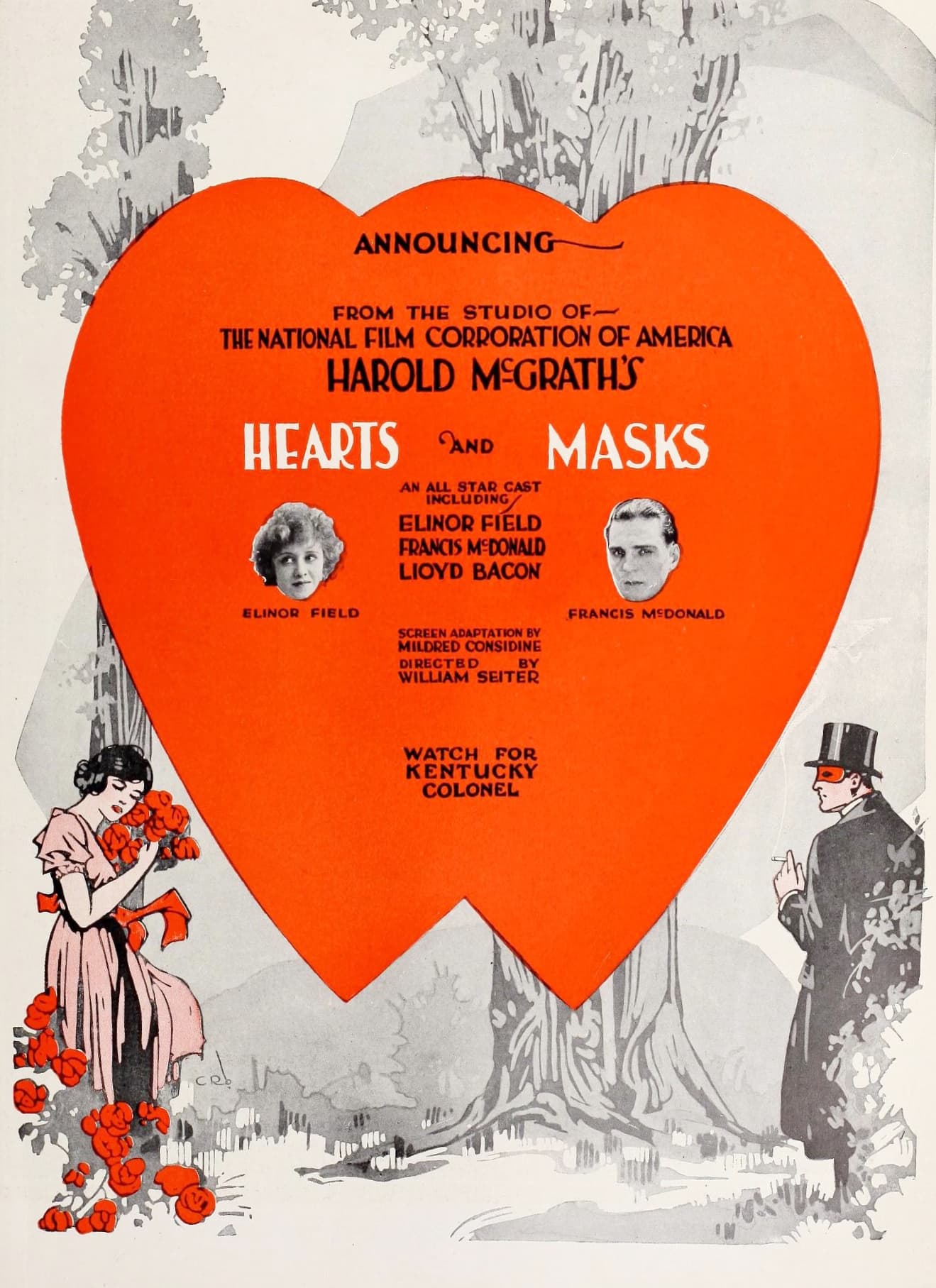 Hearts and Masks poster – Cult Cinema
