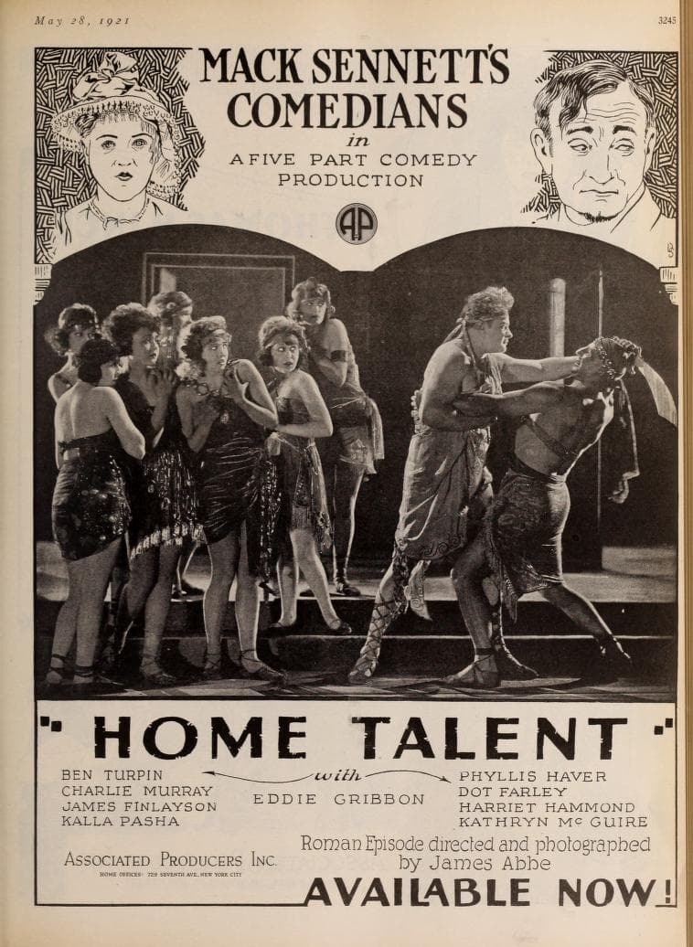 Home Talent poster – Cult Cinema