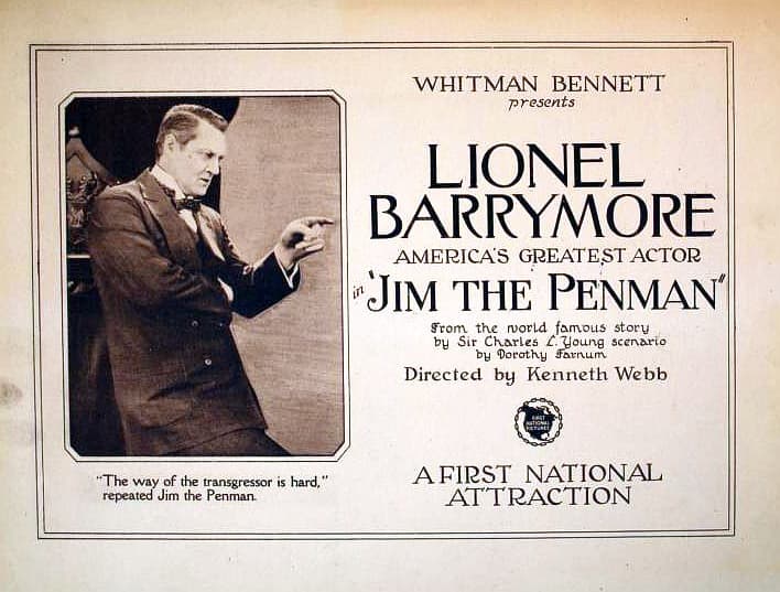 Jim the Penman (1921) film backdrop