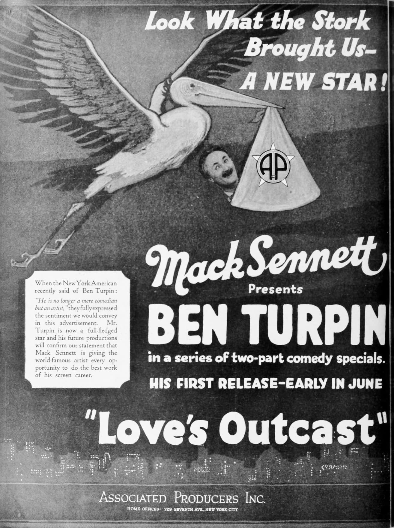 Love's Outcast poster – Cult Cinema