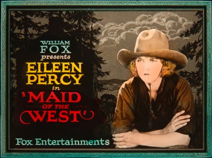 Maid of the West poster – Cult Cinema