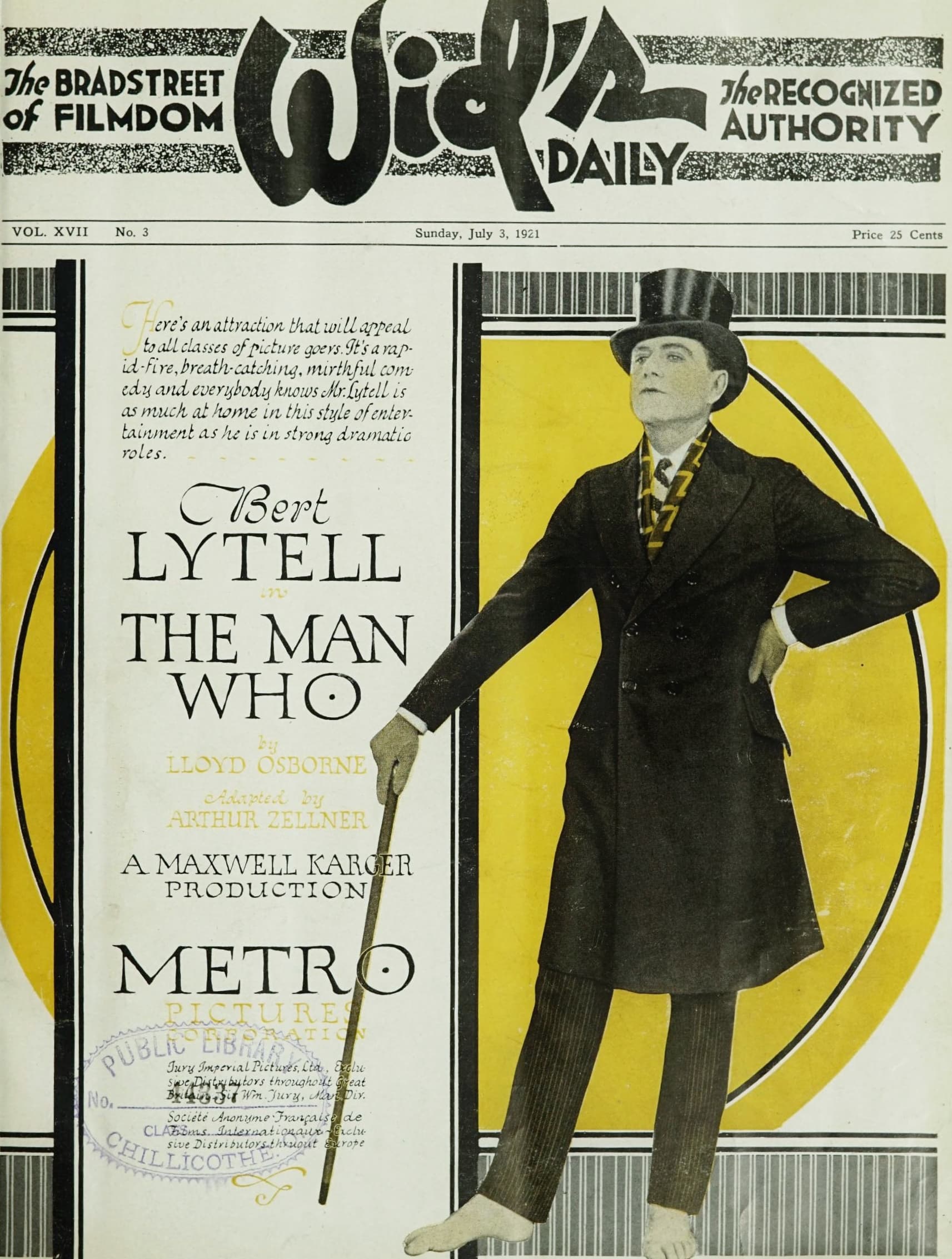 The Man Who poster