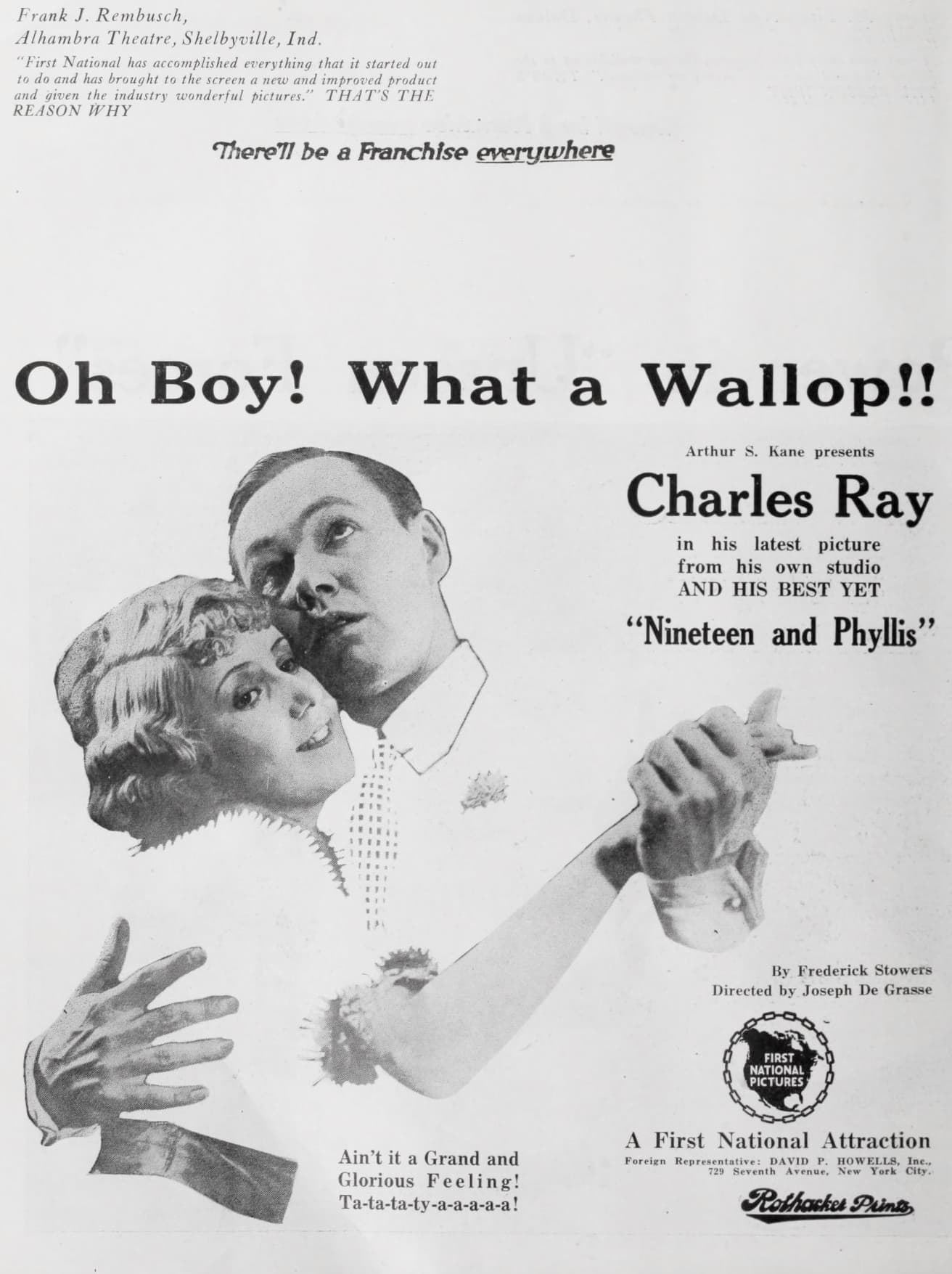 Nineteen and Phyllis poster – Cult Cinema