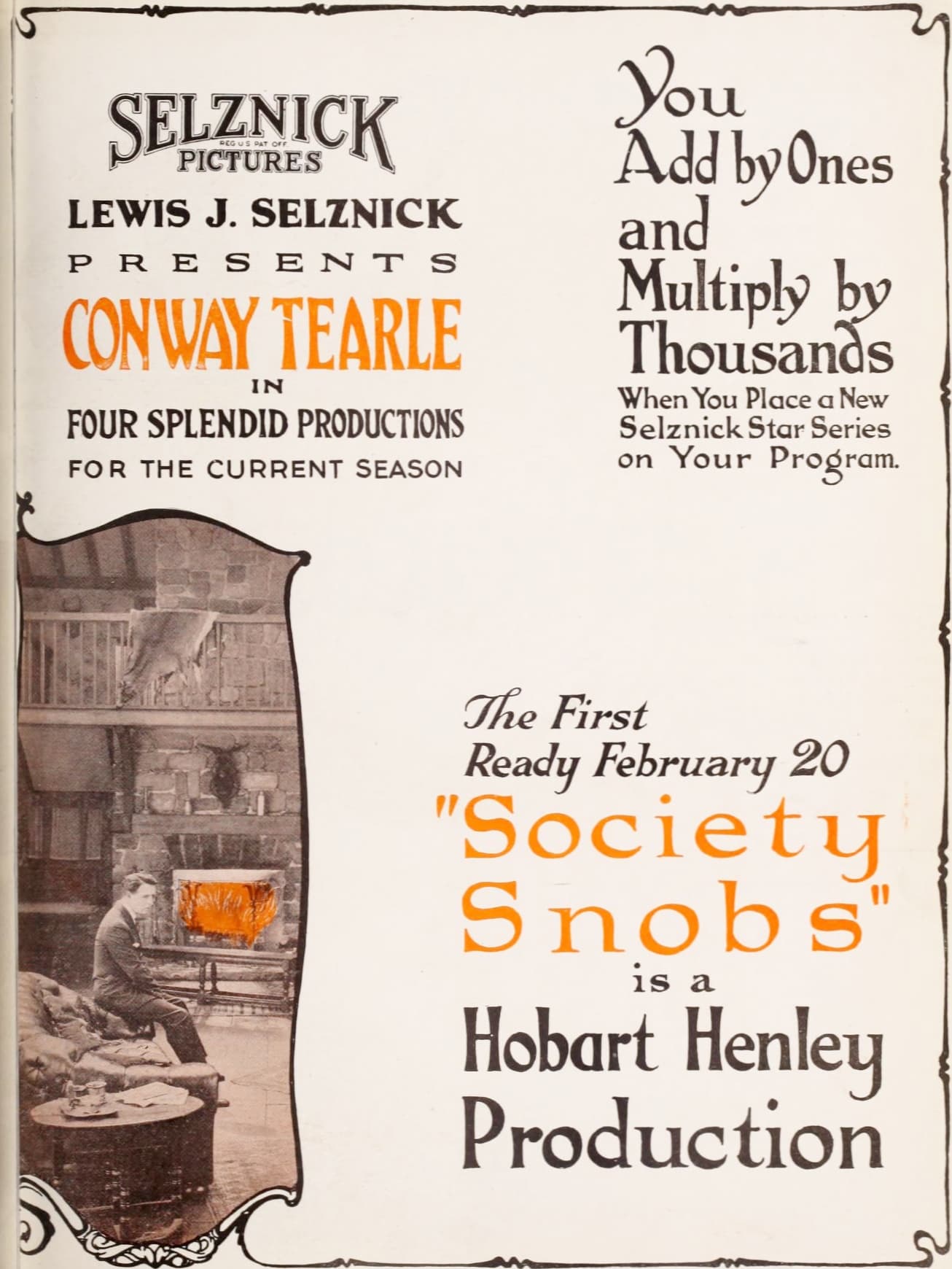 Society Snobs poster – Cult Cinema