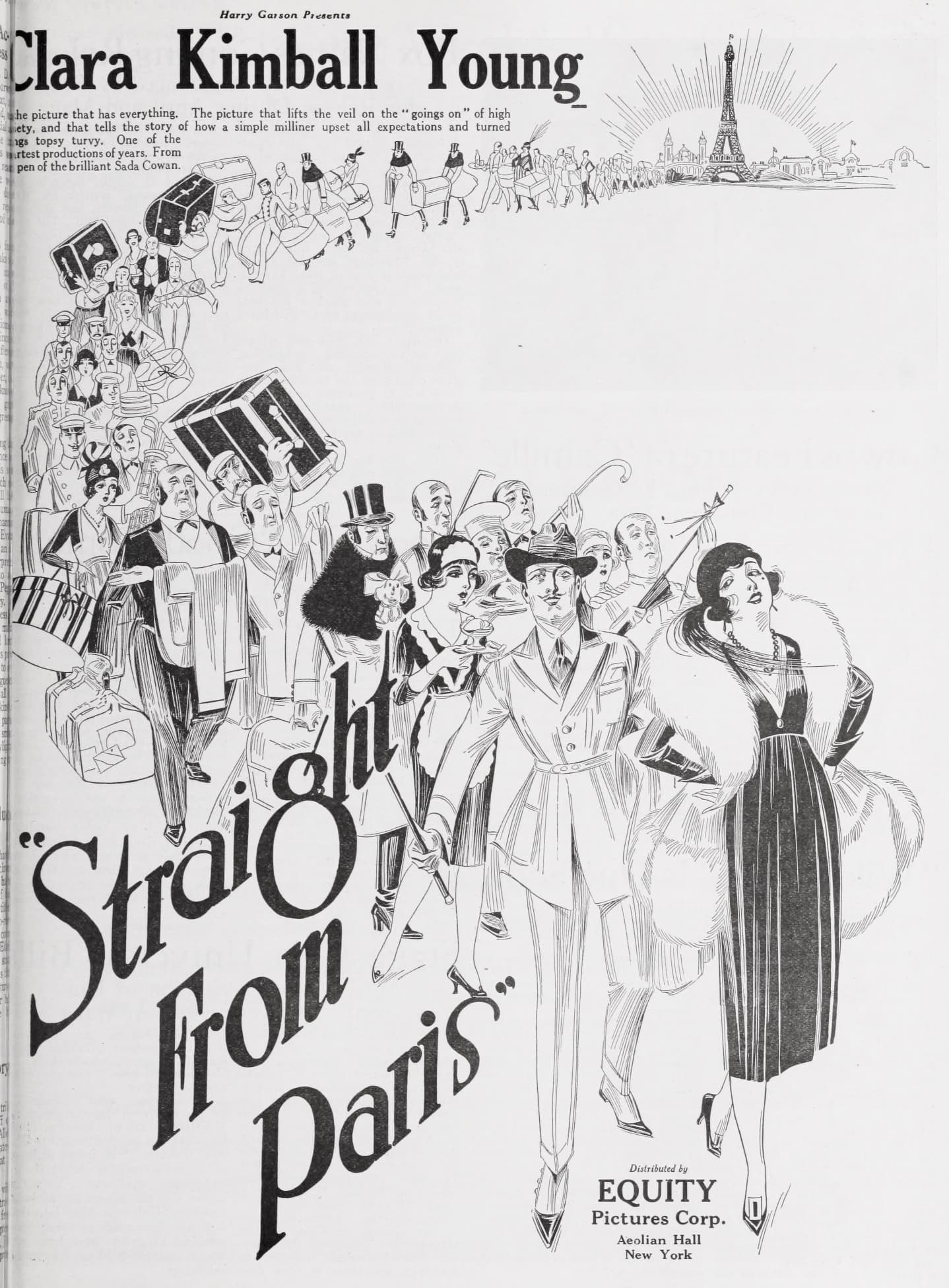 Straight from Paris poster – Cult Cinema