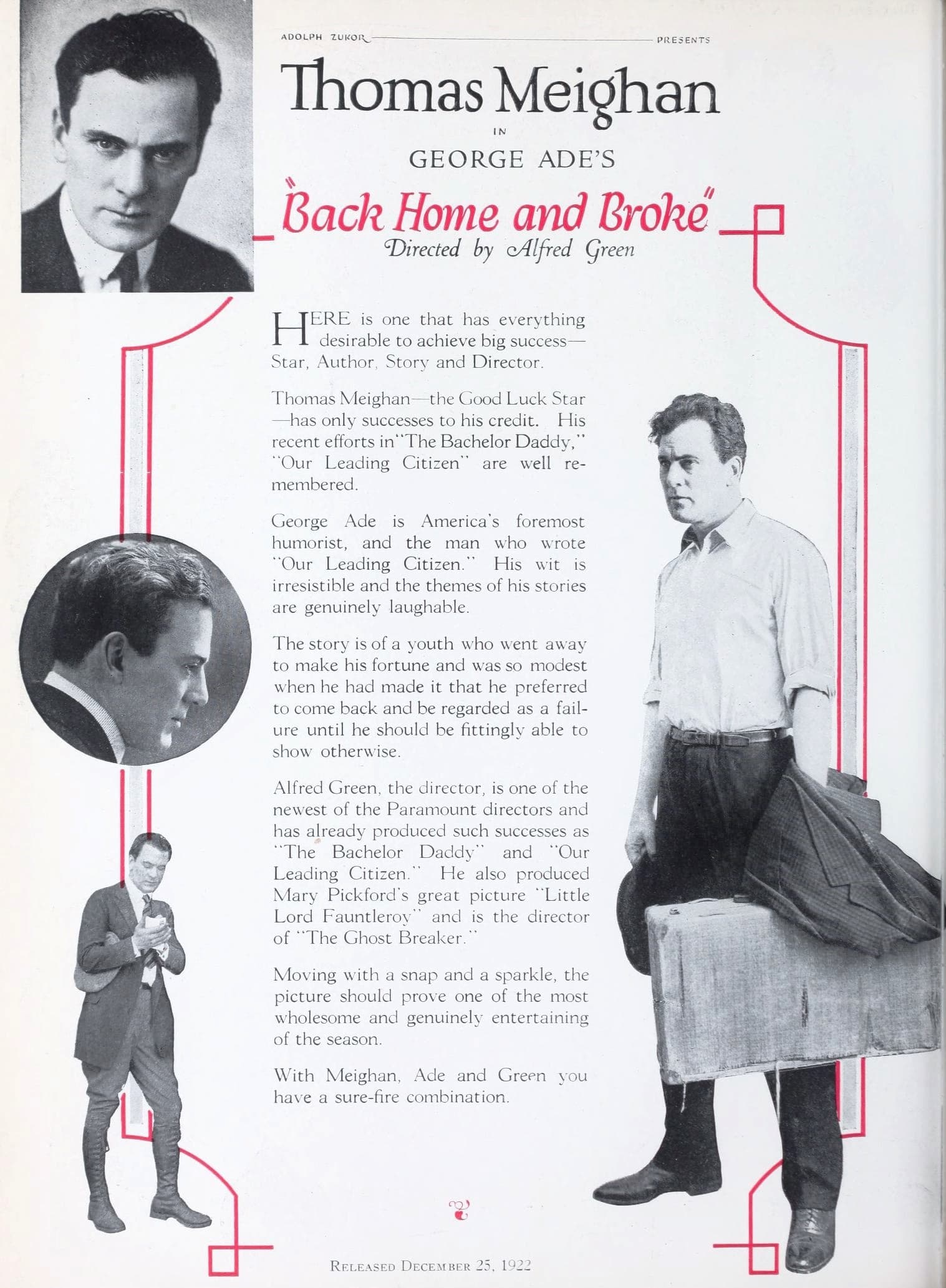 Back Home and Broke poster