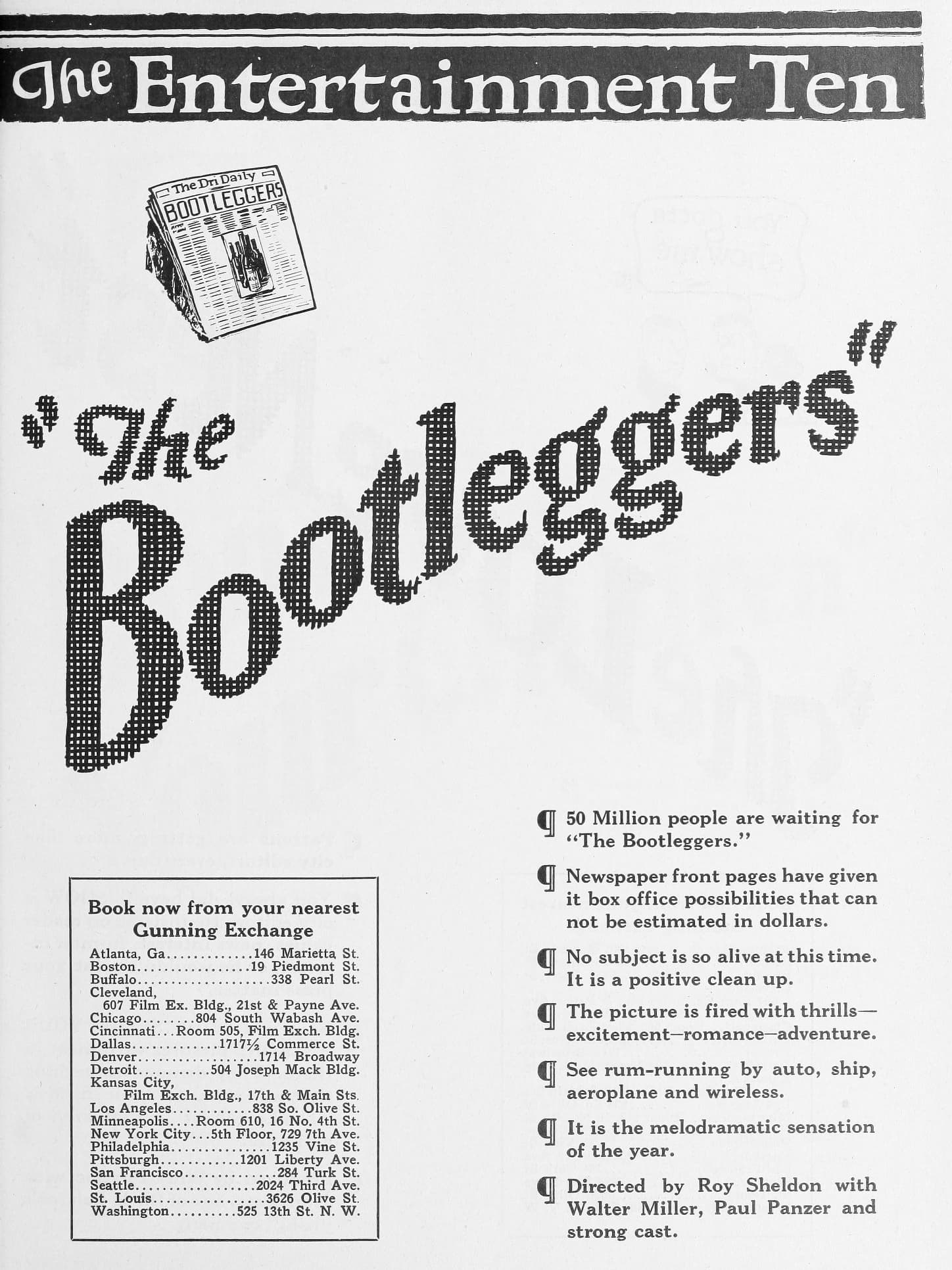 The Bootleggers poster