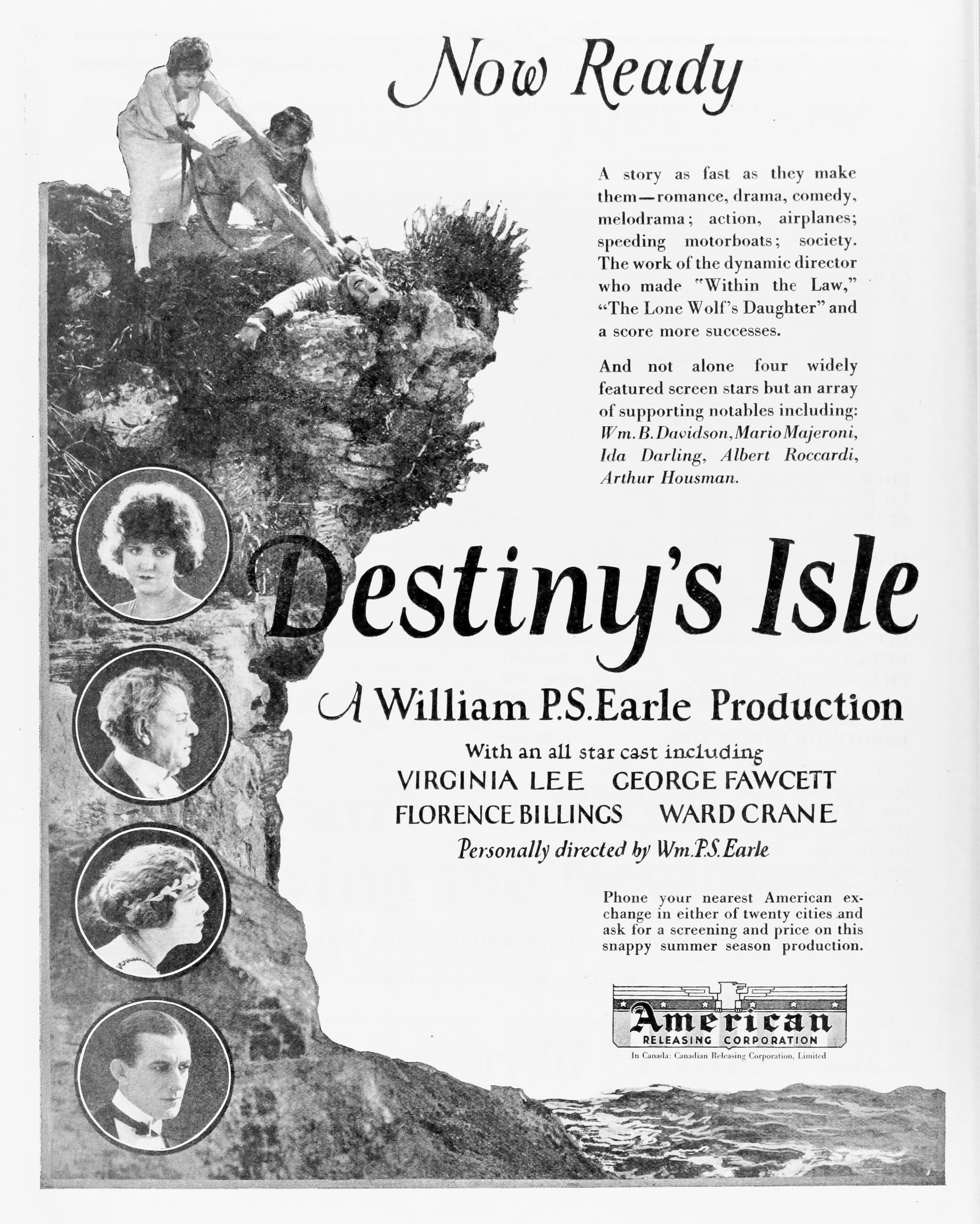 Destiny's Isle poster – Cult Cinema