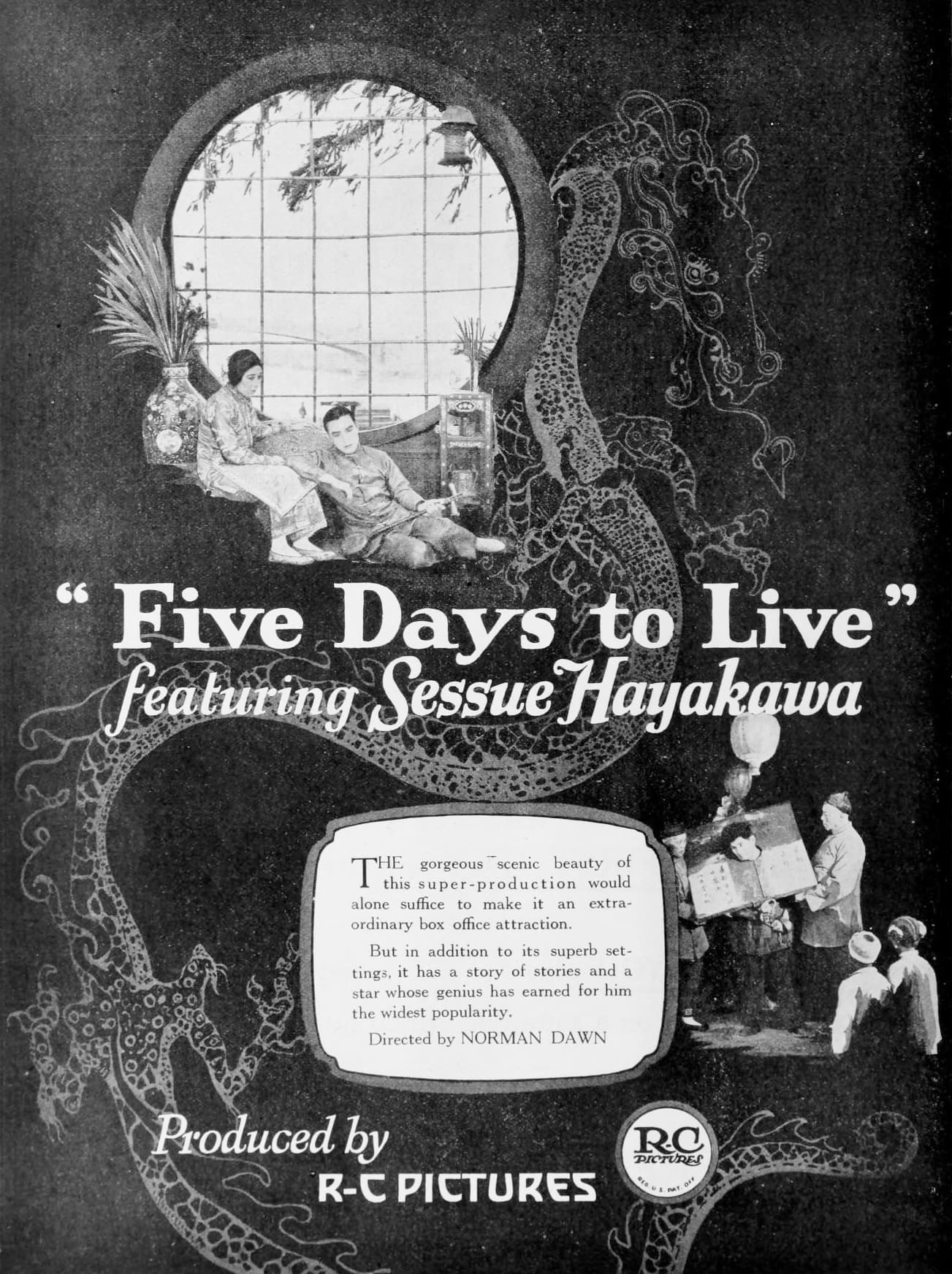 Five Days to Live (1922) film backdrop