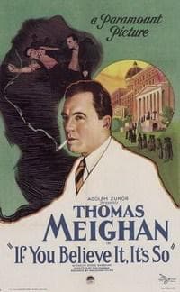 If You Believe It, It's So poster