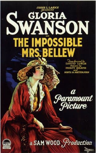 The Impossible Mrs. Bellew poster
