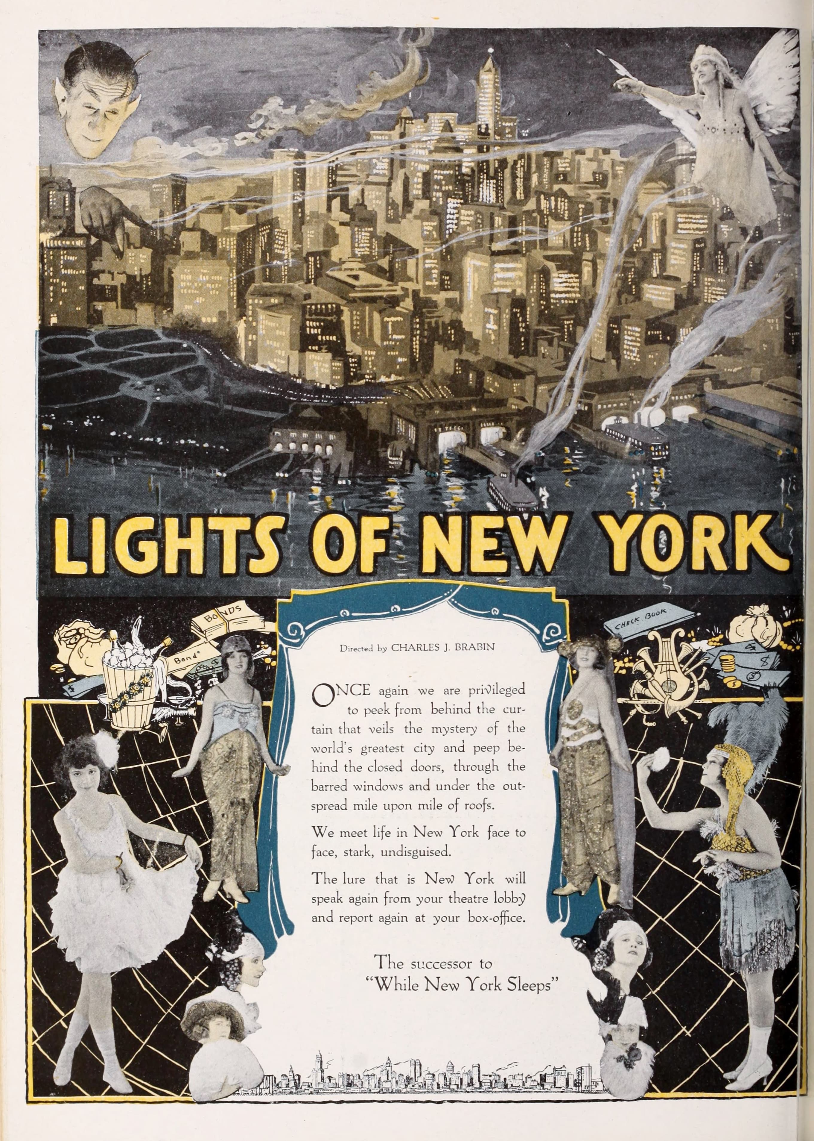 The Lights of New York poster – Cult Cinema