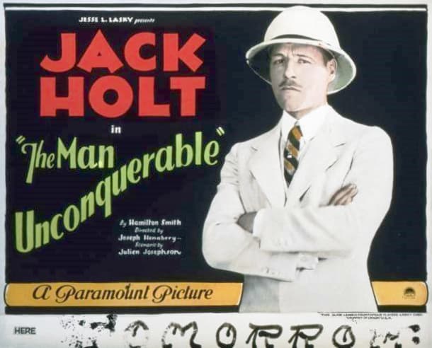 The Man Unconquerable poster