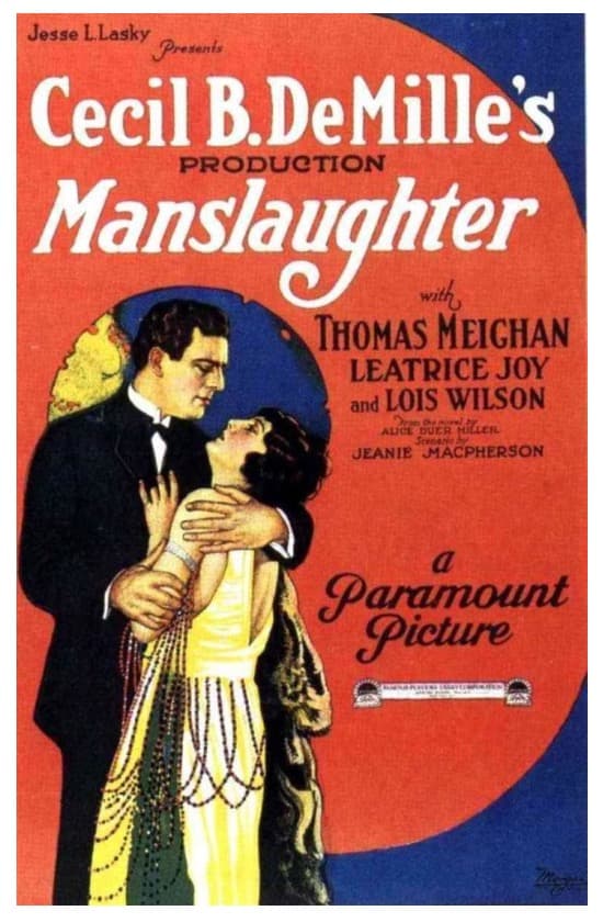 Manslaughter poster