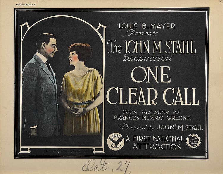One Clear Call poster