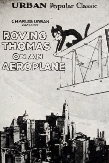 Roving Thomas on an Aeroplane (1922) film backdrop