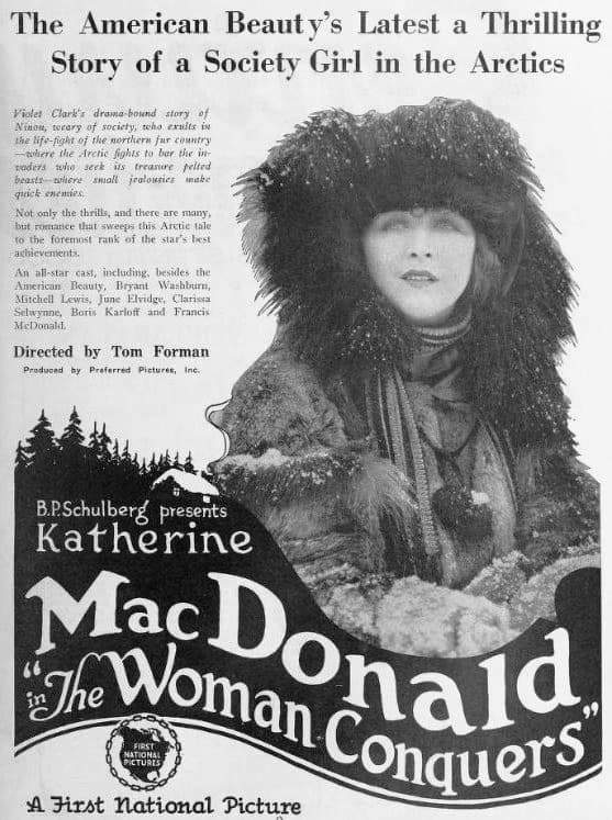 The Woman Conquers poster