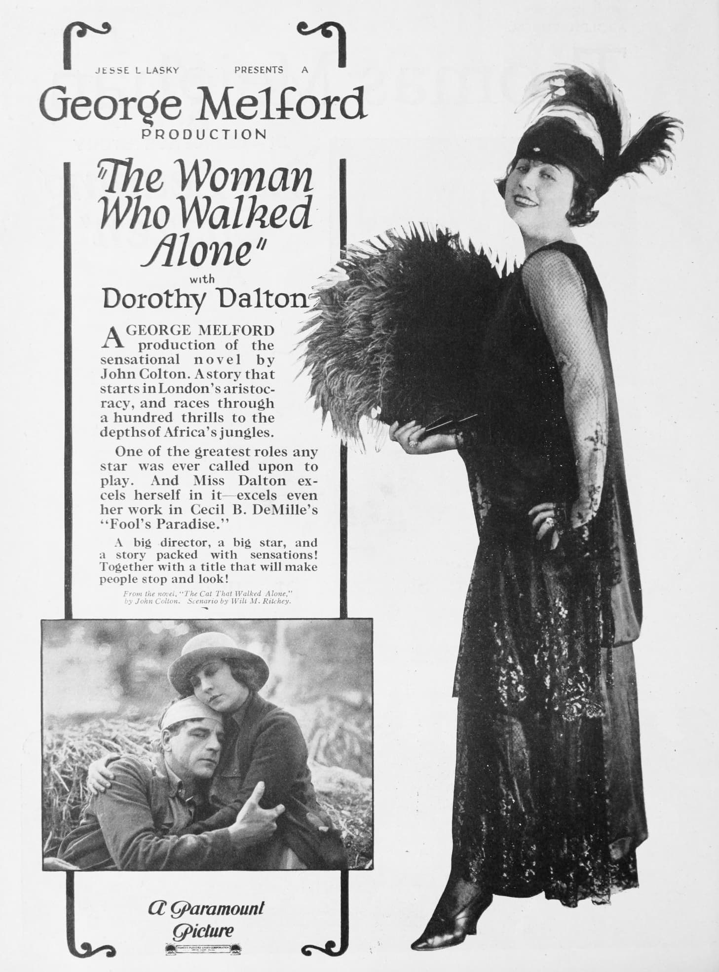 The Woman Who Walked Alone poster