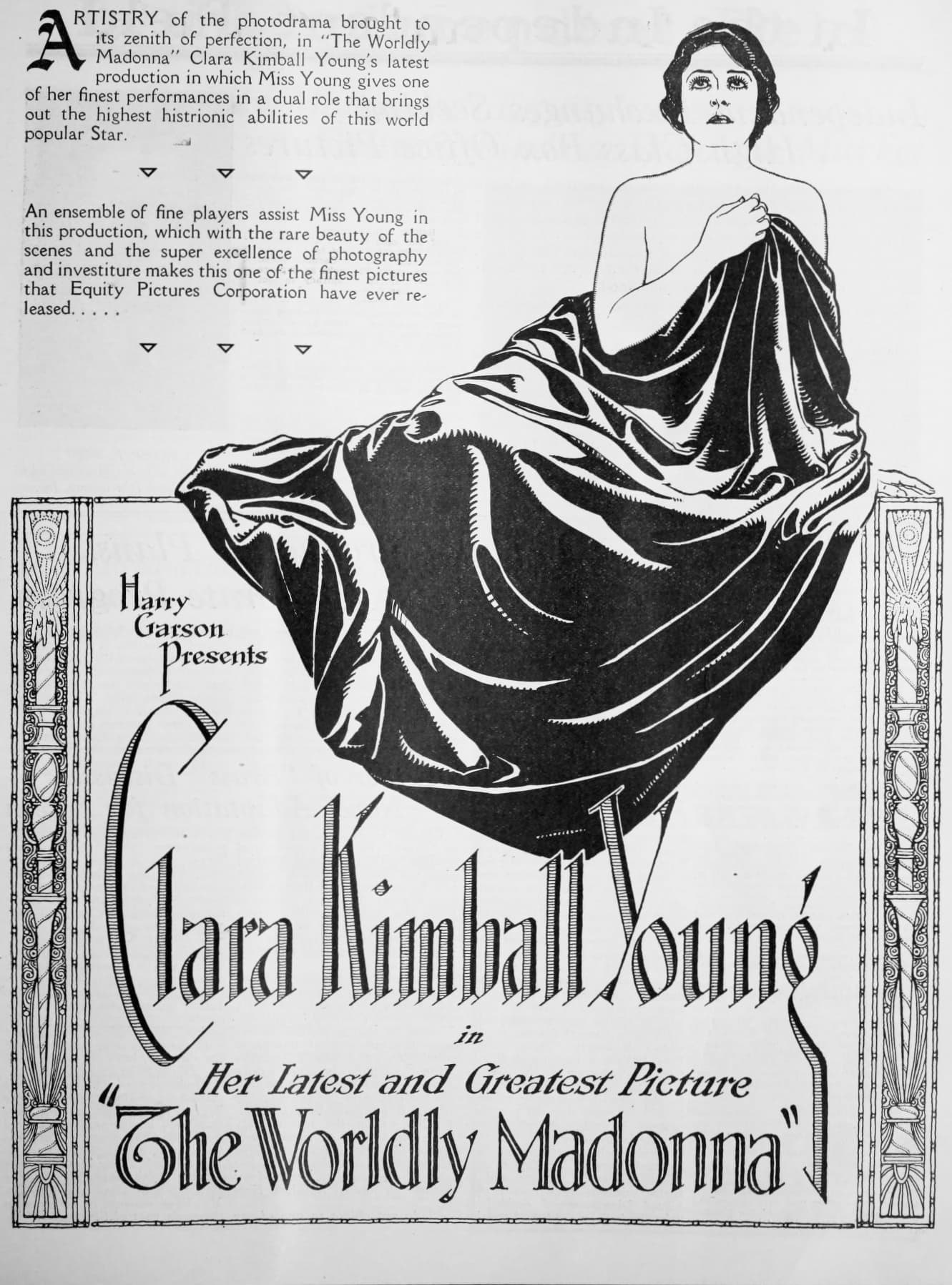 The Worldly Madonna poster – Cult Cinema