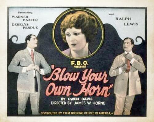 Blow Your Own Horn poster – Cult Cinema