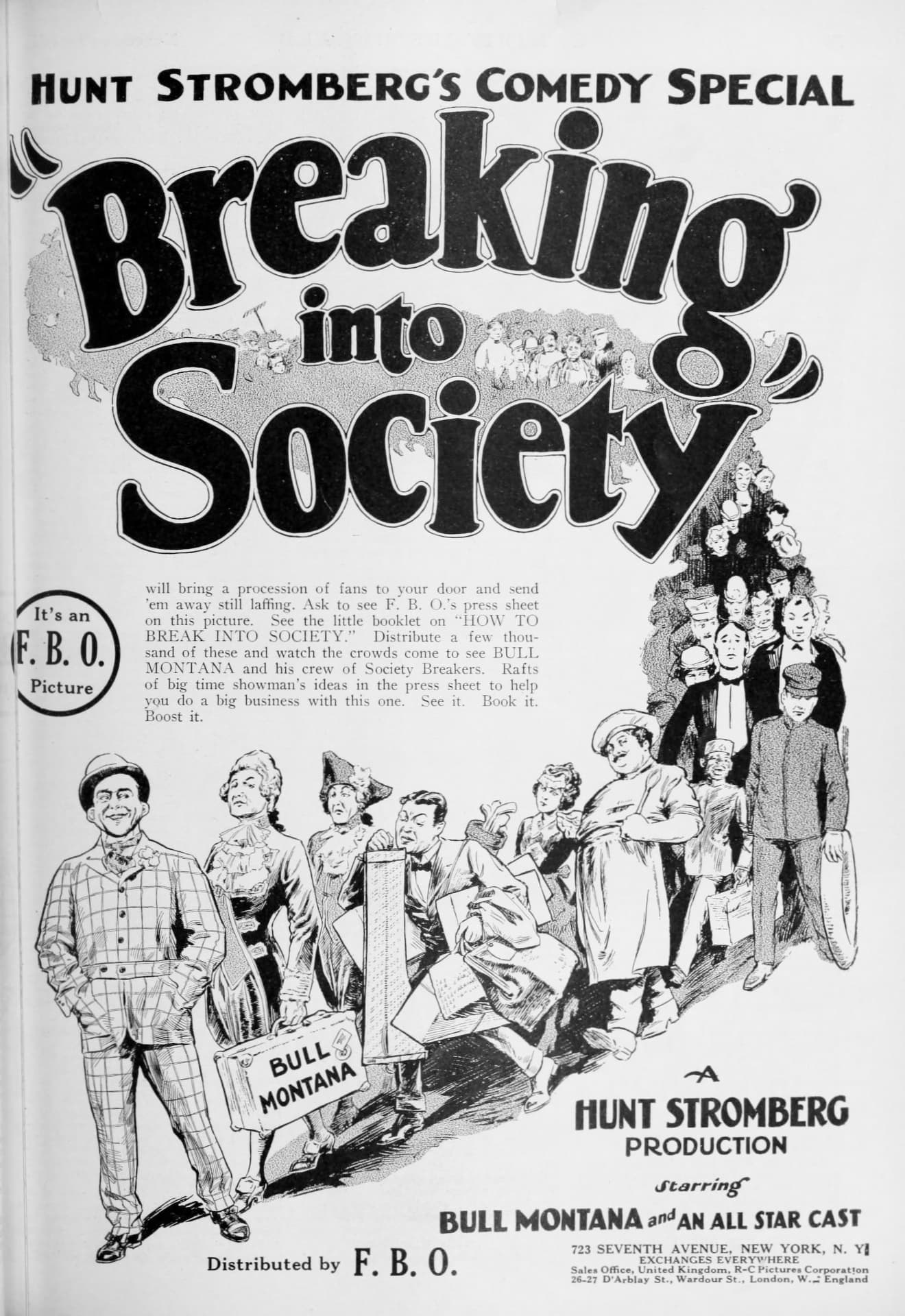 Breaking Into Society poster