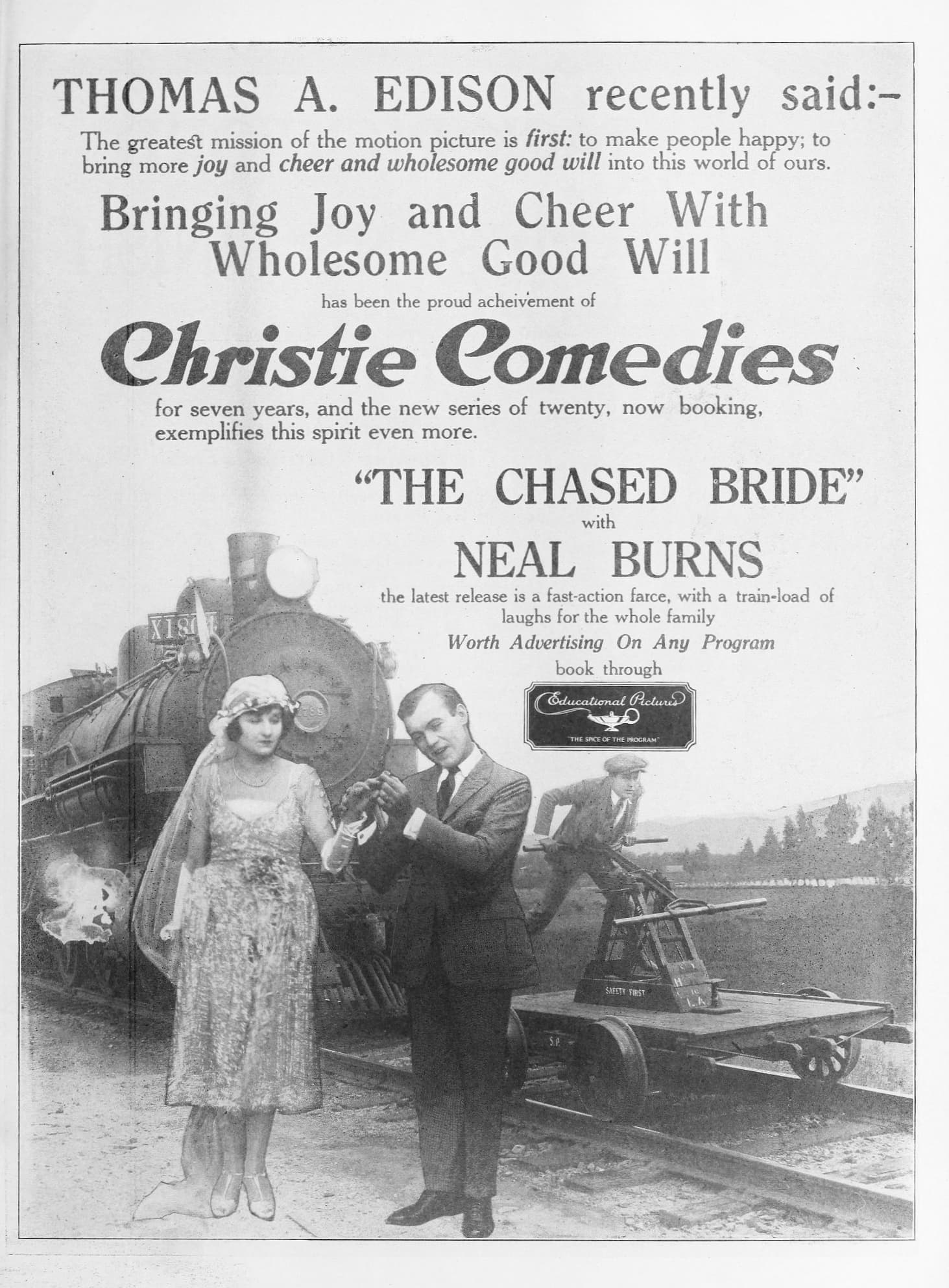 The Chased Bride poster