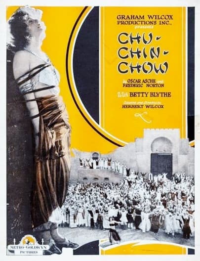 Chu-Chin-Chow poster – Cult Cinema