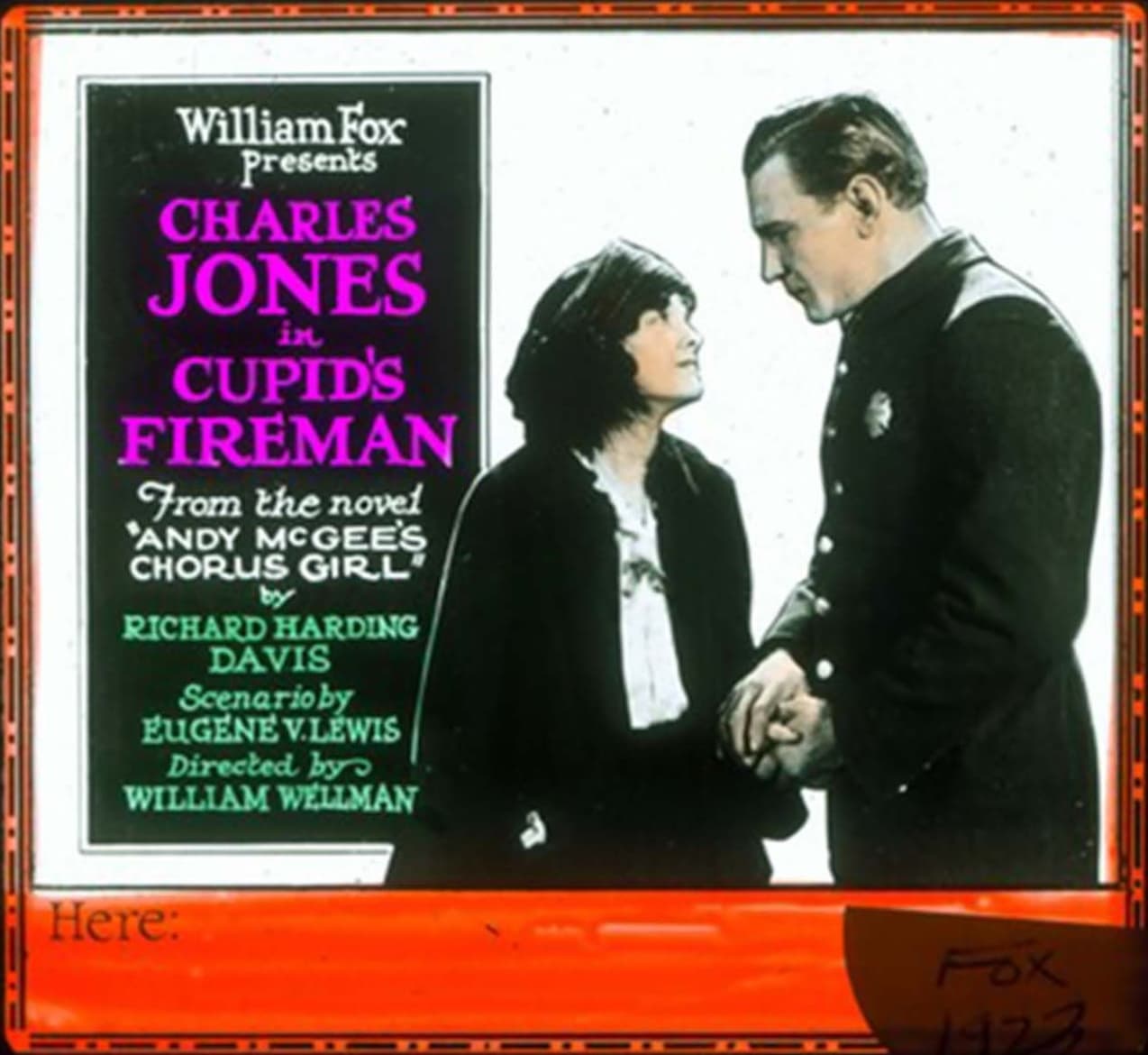 Cupid's Fireman poster – Cult Cinema