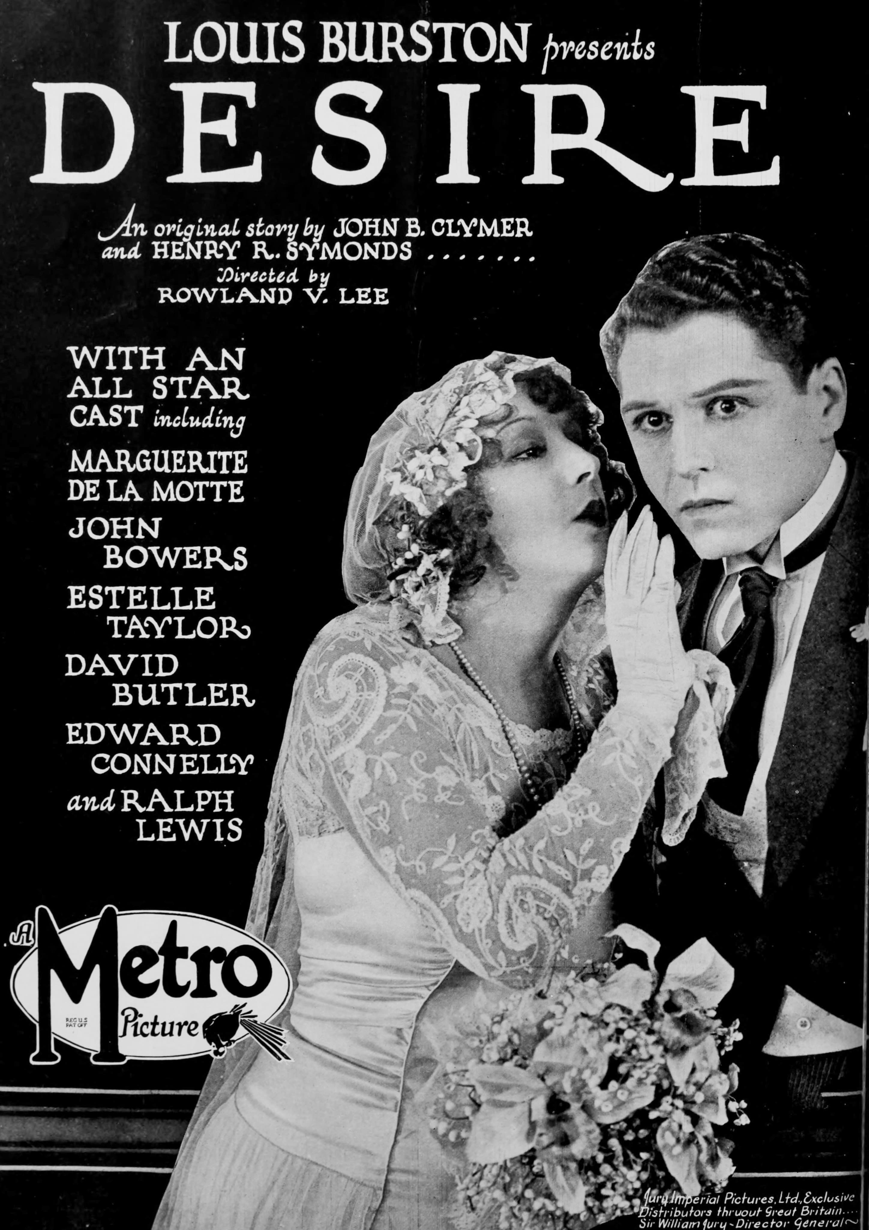 Desire (1923) film backdrop