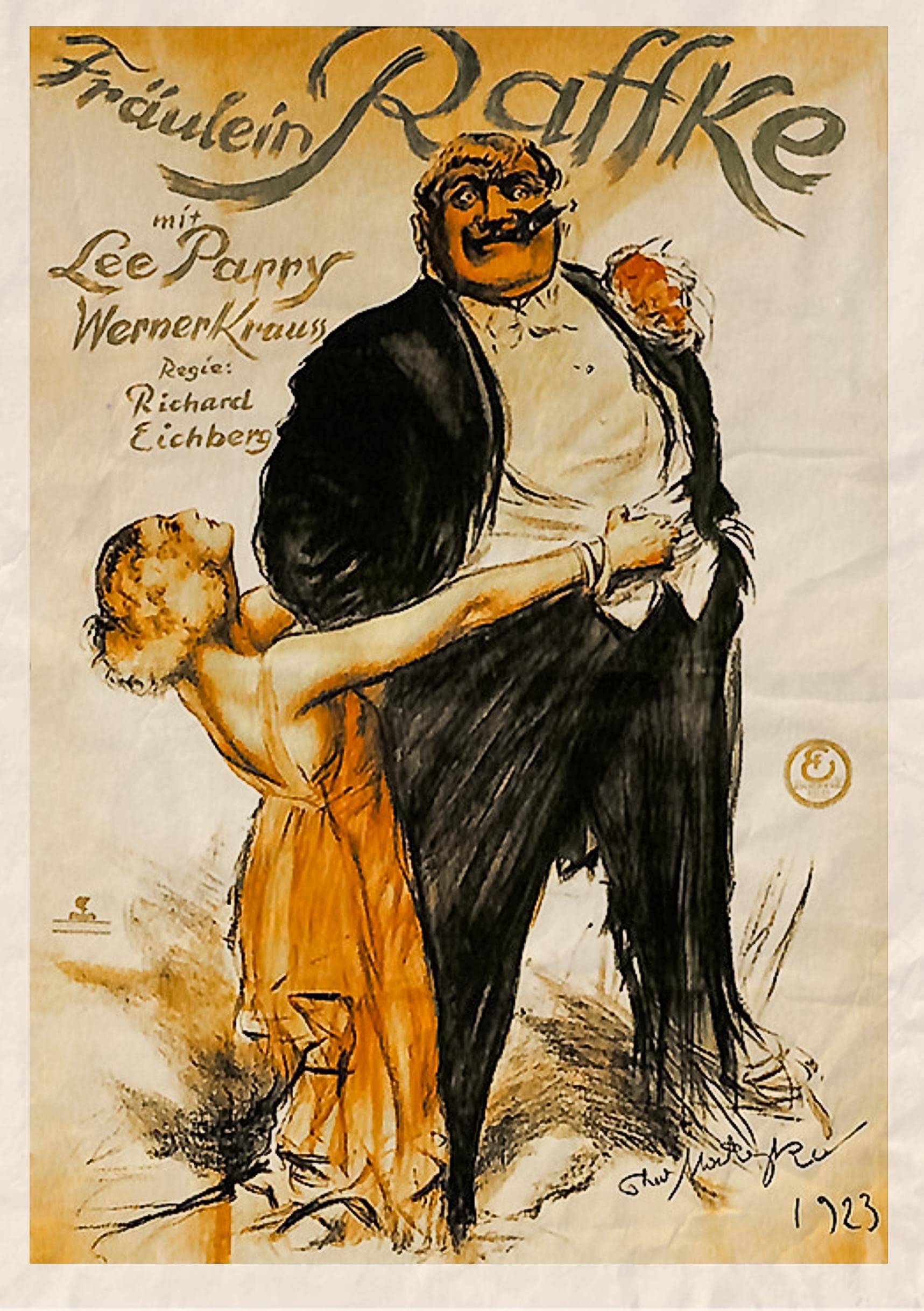 Fräulein Raffke poster